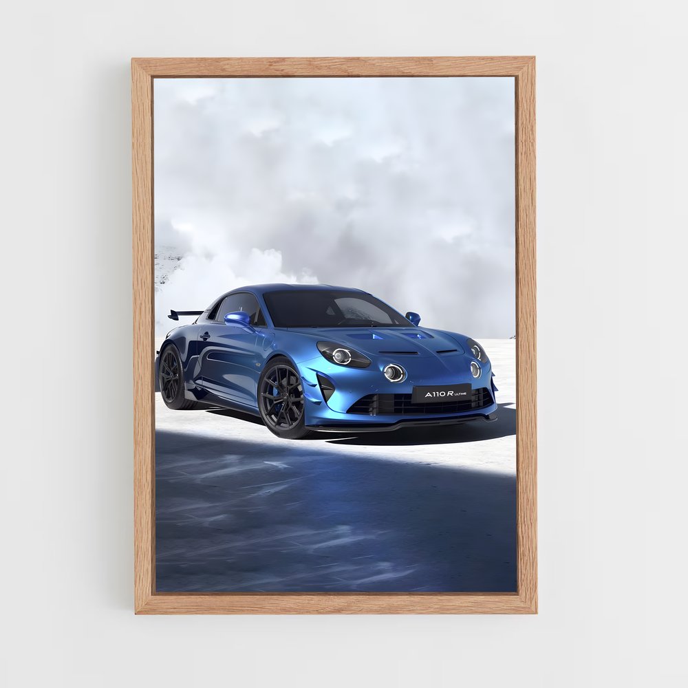 Poster Évasion de routes – affiche Alpine (vue 4)